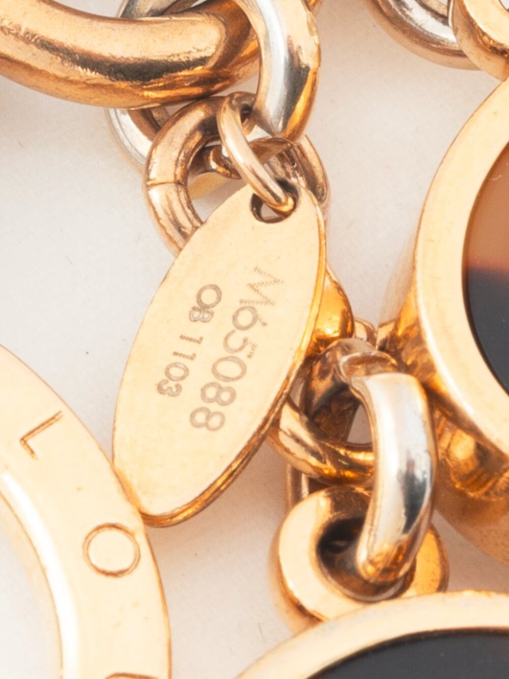 Louis Vuitton Porte Cles Confidence Tortoiseshell Bag Charm & Key Holder - Picture 5 of 5